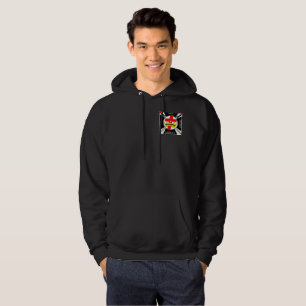 Want wij worstelen niet met Efeziërs 6:12-Sangria Hoodie
