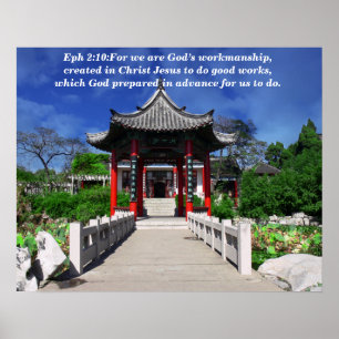 Want wij zijn Gods vakmanschap Poster