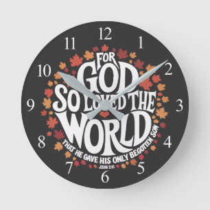 Want zo lief heeft God de wereld gehad Ronde Klok