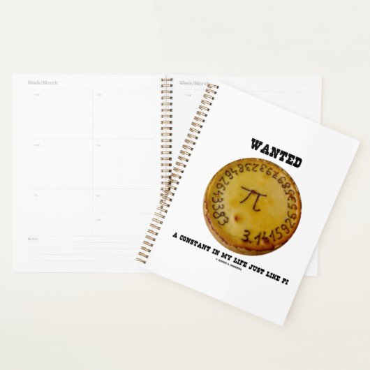 Wanted A Constant In My Life Just Like Pi Planner (Display)