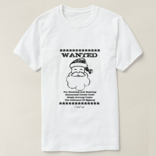WANTED (Santa Claus) - Een MisterP Shirt