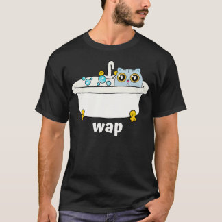 WAP Natte Kat in buisje, smerige grappenmakerij en T-shirt