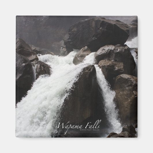 Wapama Falls Magnet (Devant)