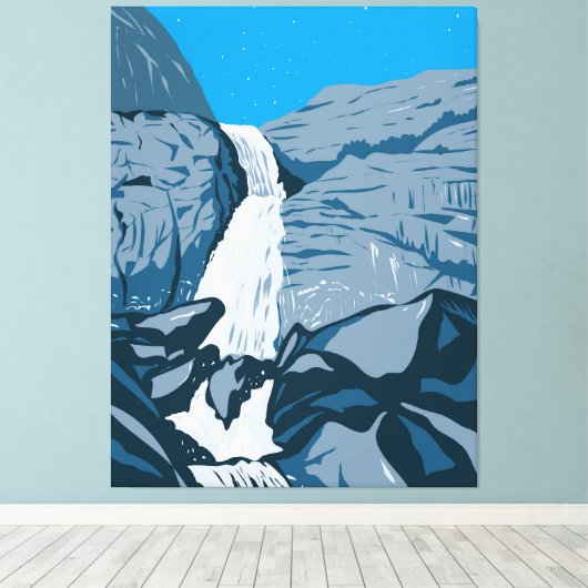 Wapama-Herfsten Canvas Afdruk (Insitu (Houten vloer))