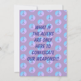Wapen Alien Ontvoering Uitnodiging