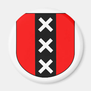 Wapen Amsterdam Nederland Magneet