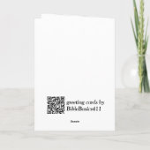 Wapen jezelf voor de strijd bedankkaart (Achterkant)