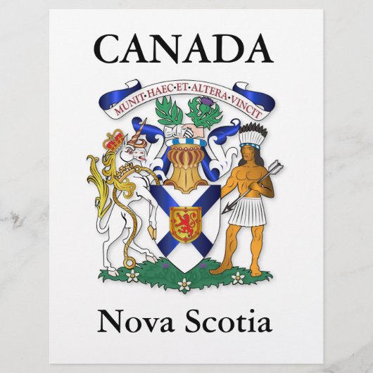 wapen Nova Scotia Flyer (Voorkant)