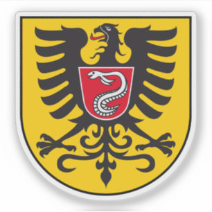Wapen van Aalen, Duitsland Sticker