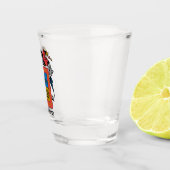 Wapen van Aguascalientes (staat) - MEXICO Shot Glas (Rechts)