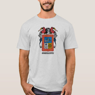 Wapen van Aguascalientes (staat) - MEXICO T-shirt