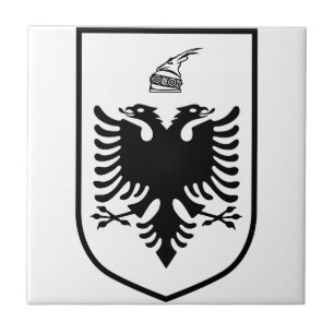 Wapen van Albanië Tegeltje