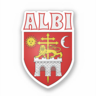 Wapen van Albi, Frankrijk Sticker