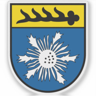 Wapen van Albstadt, Duitsland Sticker