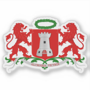 Wapen van Alkmaar, Nederland Sticker