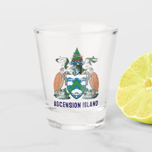 Wapen van Ascension Island Shot Glas