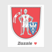 Wapen van Bamberg, Duitsland Sticker (Vel)