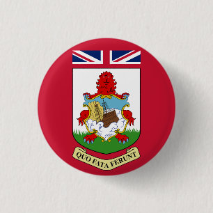 Wapen van Bermuda Ronde Button 3,2 Cm