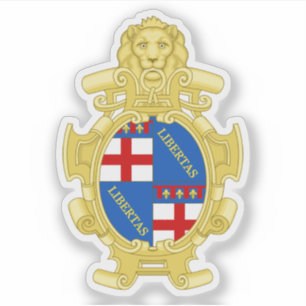 Wapen van Bologna, Italië Sticker