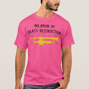 Wapen van Brass Destruction - Funny Trumpet T-shirt
