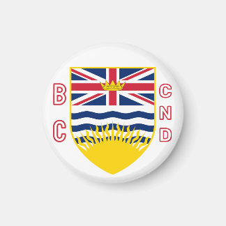 Wapen van British Columbia - CND Magneet