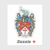 Wapen van Bulawayo, Zimbabwe Sticker (Vel)