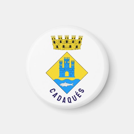 Wapen van Cadaqués Magneet (Voorkant)