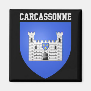 Wapen van Carcassonne - FRANKRIJK Magneet
