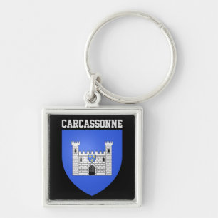 Wapen van Carcassonne - FRANKRIJK Sleutelhanger