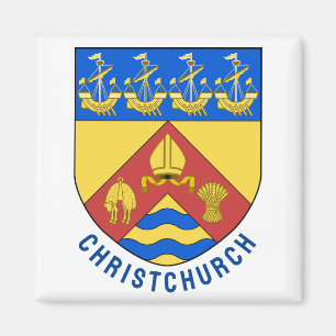 Wapen van Christchurch, Nieuw-Zeeland Magneet