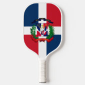 wapen van de Dominicaanse Republiek Pickleball Paddle (Voorkant)