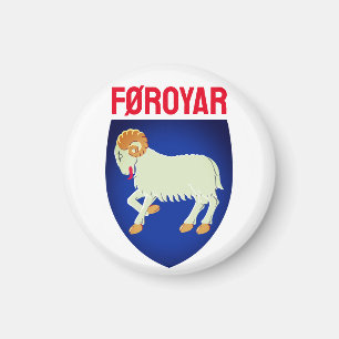 wapen van de Faeröer (DENEMARKEN) Magneet