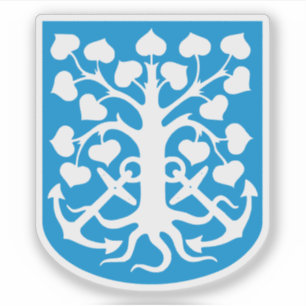 Wapen van de gemeente Esbjerg Sticker