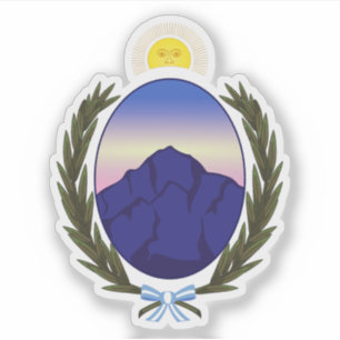 Wapen van de provincie La Rioja, Argentinië Sticker