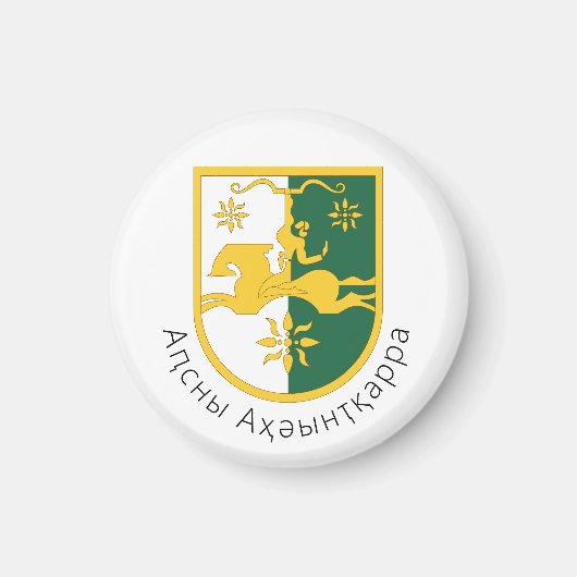 Wapen van de Republiek Abchazië Magneet (Voorkant)