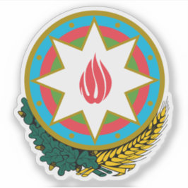 Wapen van de Republiek Azerbeidzjan Sticker