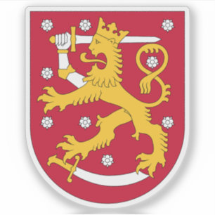 Wapen van de Republiek Finland Sticker