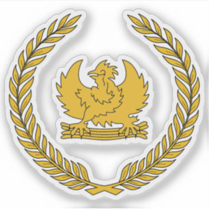 Wapen van de staat Oost-Indonesië Sticker