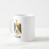 Wapen van de staat Palestina Koffiemok (Voorkant links)