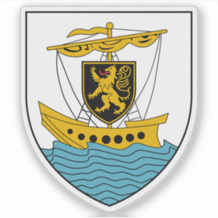 Wapen van de stad Galway Sticker