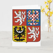 wapen van de Tsjechische Republiek Kaart (Gele Bloem)