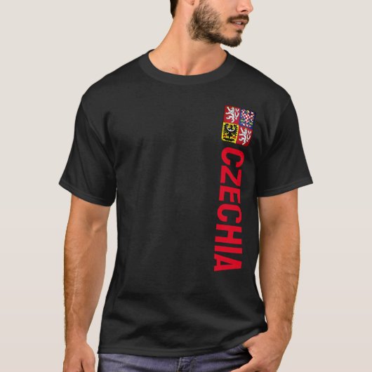 wapen van de Tsjechische Republiek T-shirt (Voorkant)