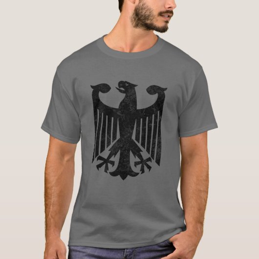 Wapen van Duitsland Federal Eagle T-Shirt (Voorkant)