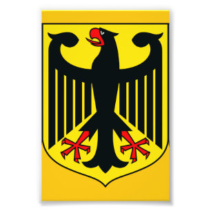 Wapen van Duitsland Foto Afdruk