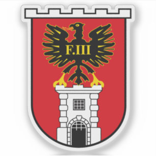 Wapen van Eisenstadt, Oostenrijk Sticker