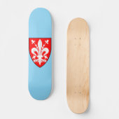 Wapen van Florence Skateboard (Voorkant)