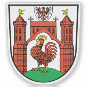 Wapen van Frankfurt an der Oder, Duitsland Sticker