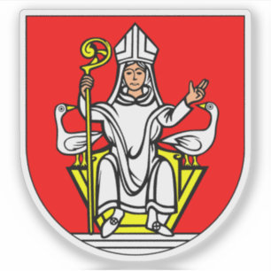 Wapen van Frenštát pod Radhoštěm, Tsjechië Sticker