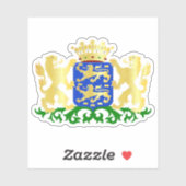 Wapen van Friesland, Nederland Sticker (Vel)