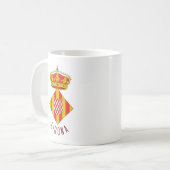 Wapen van Girona Koffiemok (Voorkant links)
